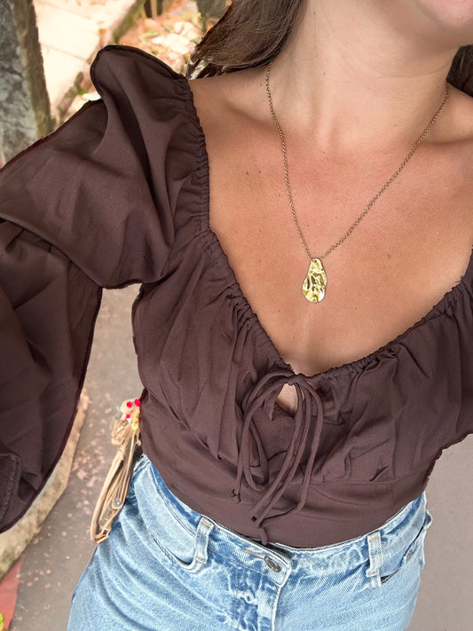 Collier doré OLYMPE