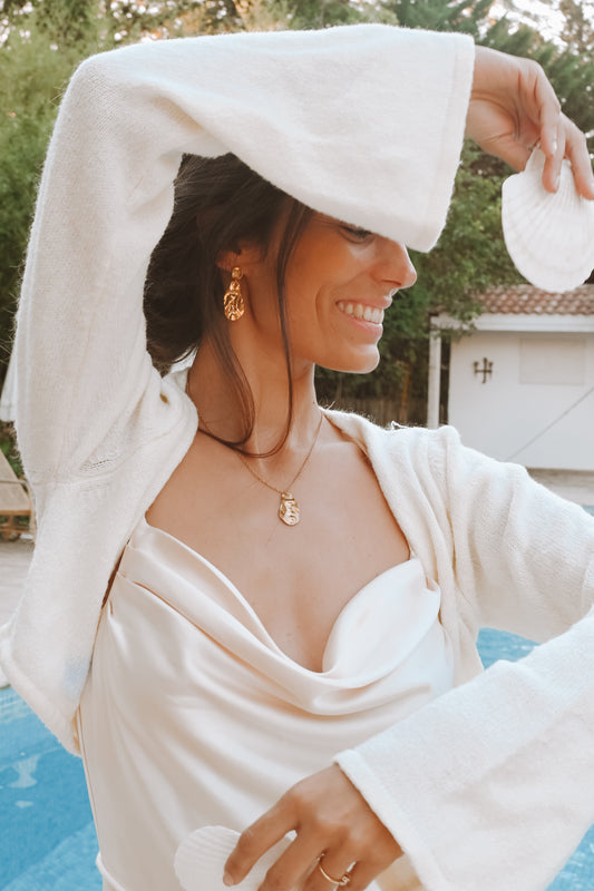 Boucles d'oreilles dorées OLYMPE