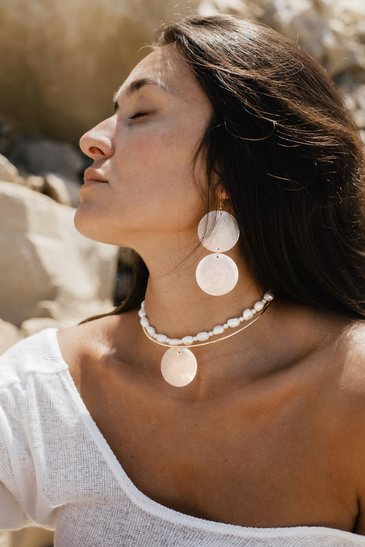 Collier de nacre SÉLÉNÉ