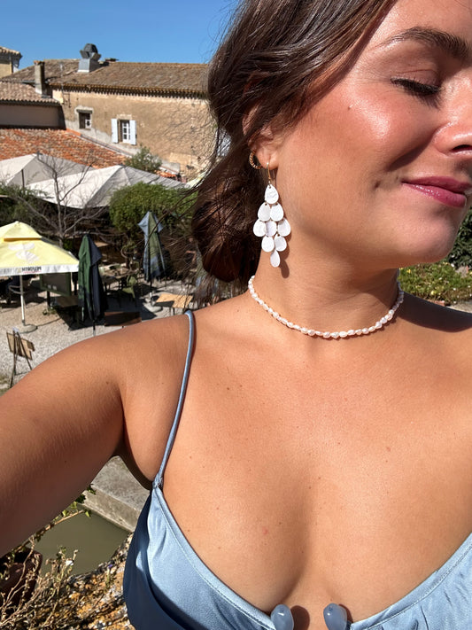 Collier perles d'eau douce HÉRA