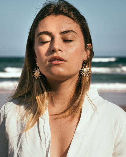 Boucles d'oreilles HÉLIOS