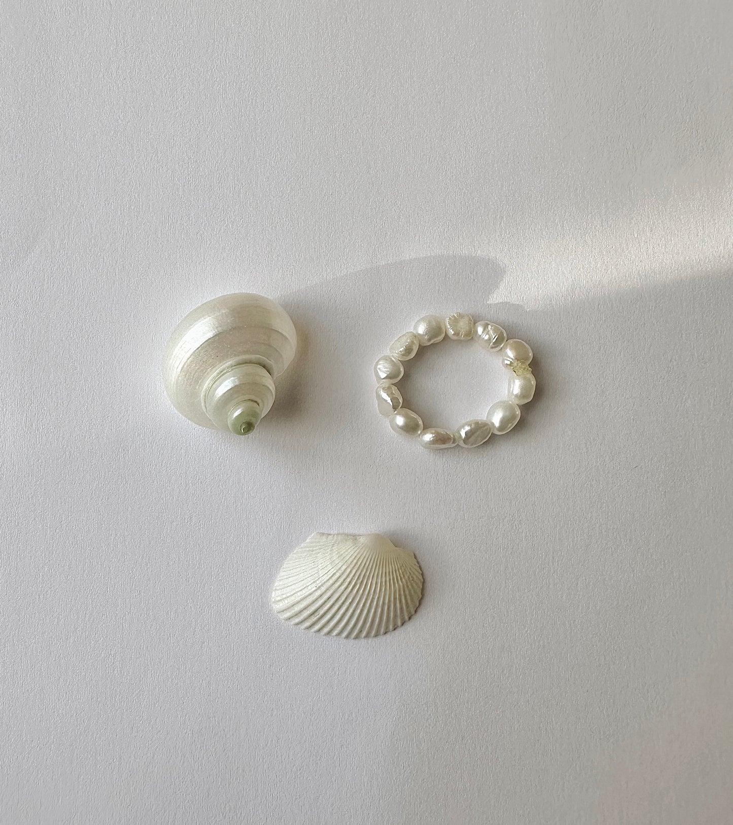 Bague perles d'eau douce HÉRA