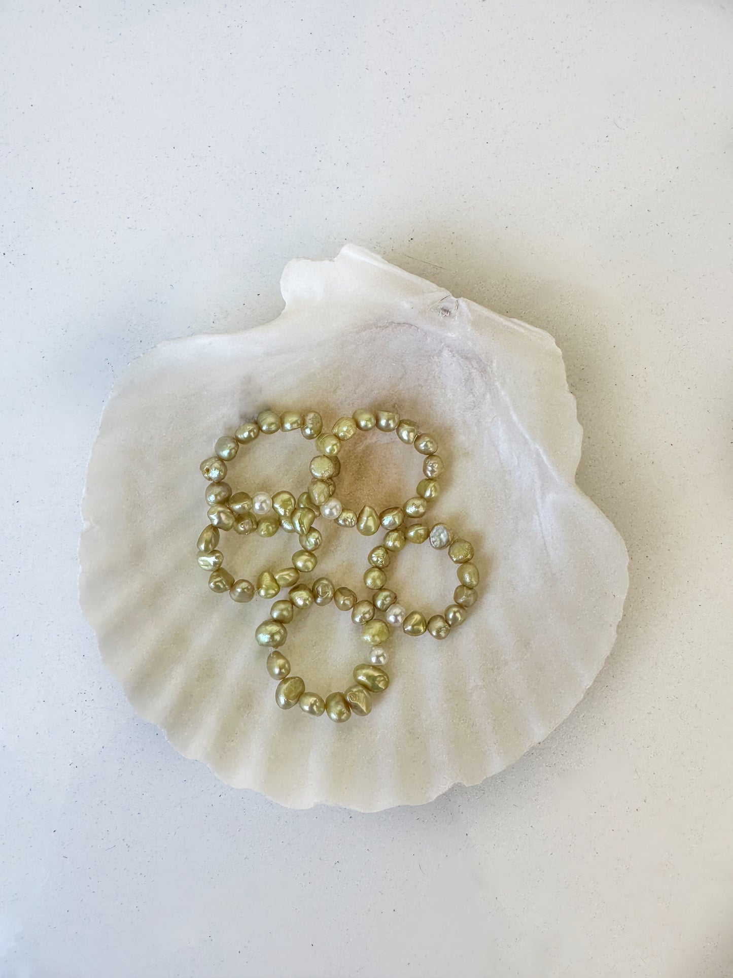 Bague perles d'eau douce HÉRA