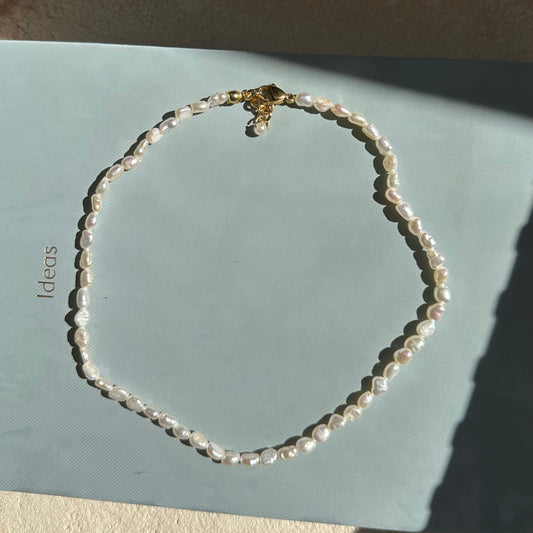 Collier perles d'eau douce HÉRA