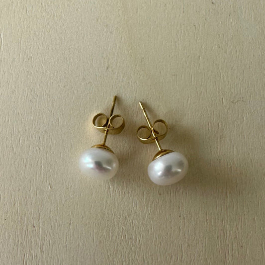 Puces d'oreille perle Zoé
