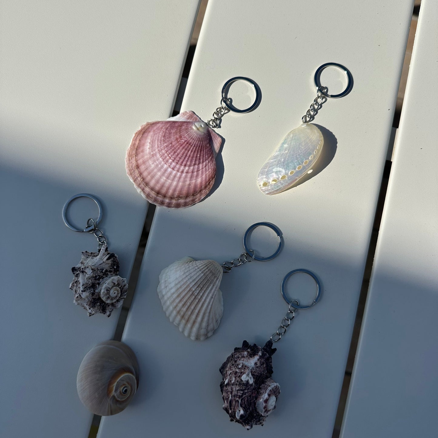 Porte-clés coquillage