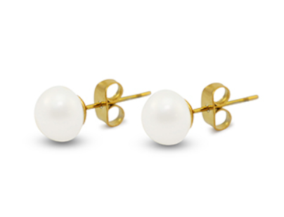 Puces d'oreille perle Zoé